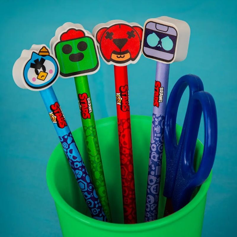 Молив с гума Brawl Stars 8-Bit