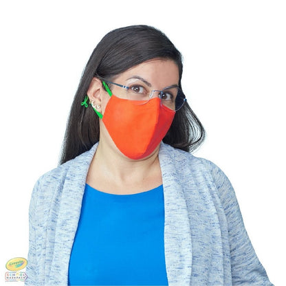 Crayola™ Adults Cool Colors, маски за лице за тийнейджъри, учители и възрастни, в сет, 5 броя