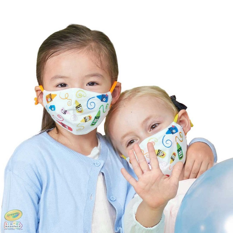 Crayola™ Kids Craymoji, детски маски за лице в сет, 5 броя