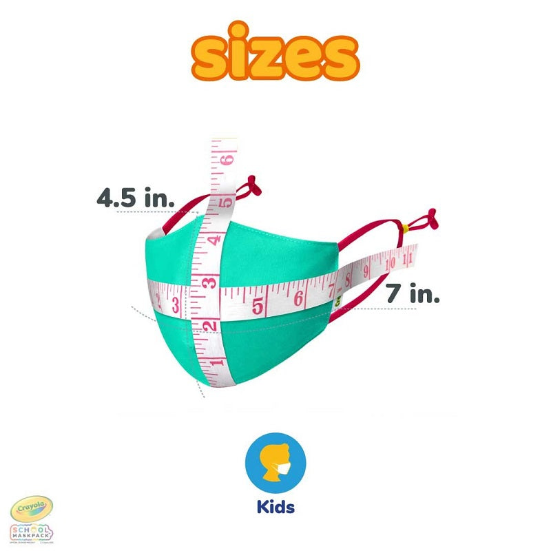 Crayola™ Kids Craymoji, детски маски за лице в сет, 5 броя