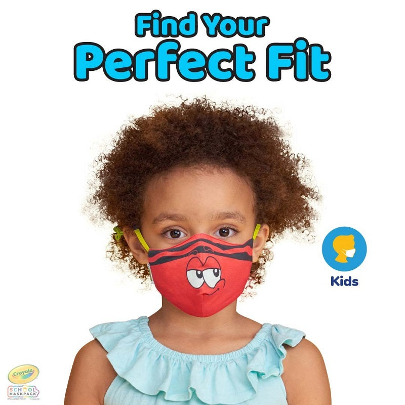 Crayola™ Kids Tip Faces, детски маски за лице в сет, 5 броя