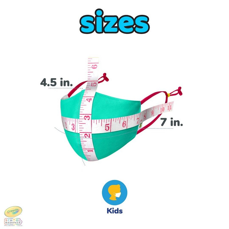 Crayola™ Kids Tip Faces, детски маски за лице в сет, 5 броя