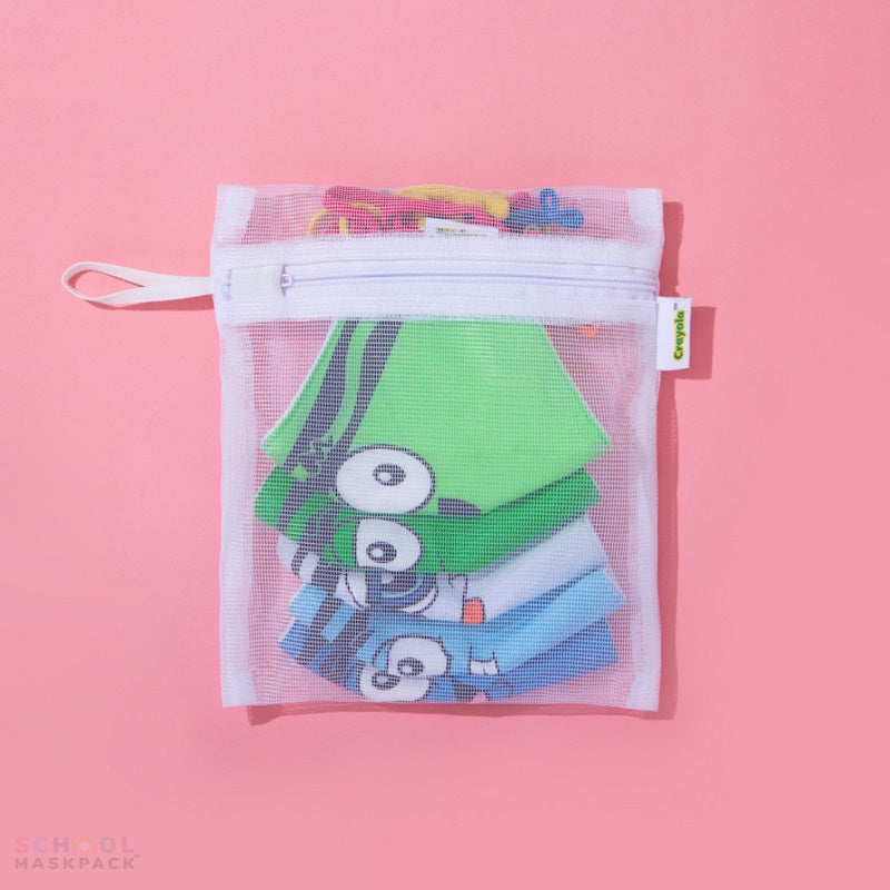 Crayola™ Kids Tip Faces, Blues and Greens, детски маски за лице в сет, 5 броя