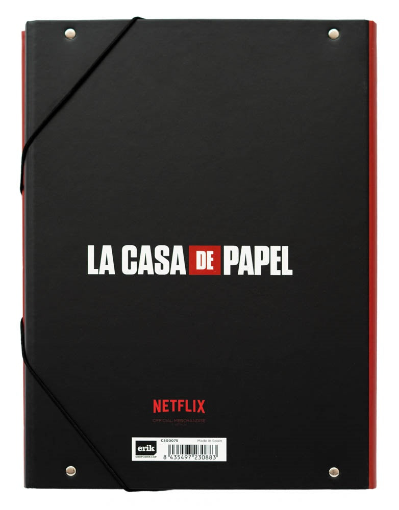 LA CASA DE PAPEL папка с ластици