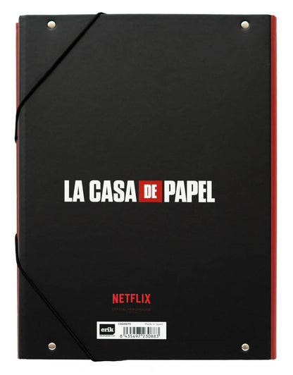LA CASA DE PAPEL папка с ластици
