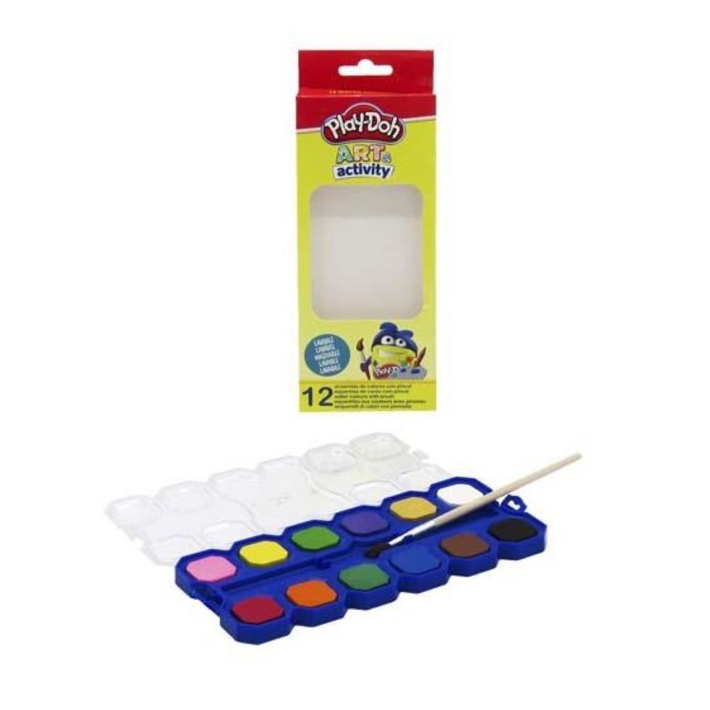 Акварелни бои Play Doh -12 цвята