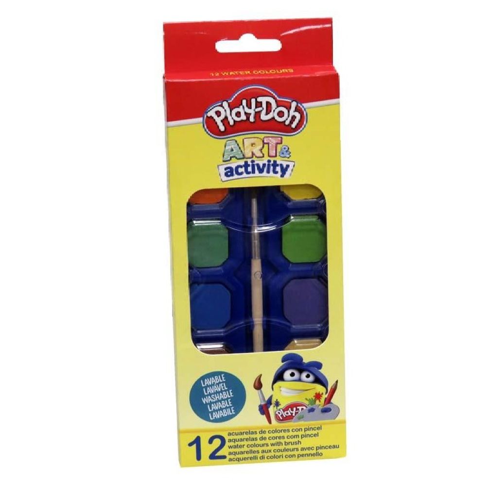 Акварелни бои Play Doh -12 цвята
