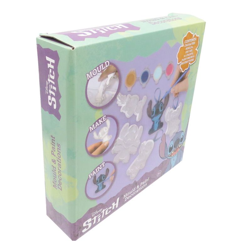 Гипсови фигурки за оцветяване Stitch, 5 бр., направи си сам