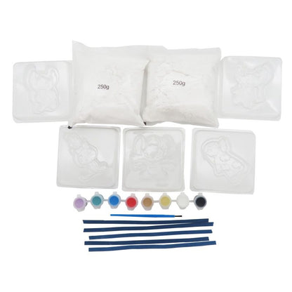 Гипсови фигурки за оцветяване Stitch, 5 бр., направи си сам