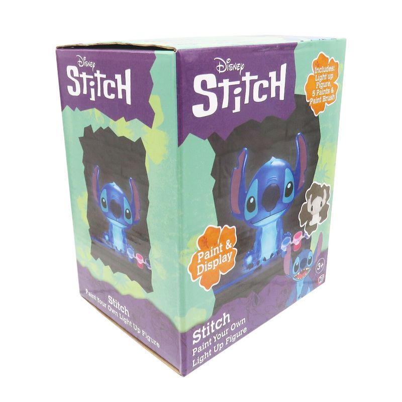 Светеща фигура Stitch за оцветяване