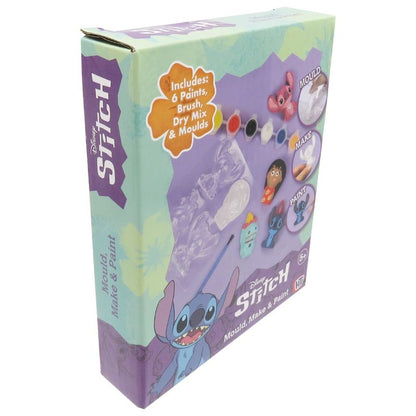 Гипсови фигурки за оцветяване Stitch, 4 бр., направи си сам