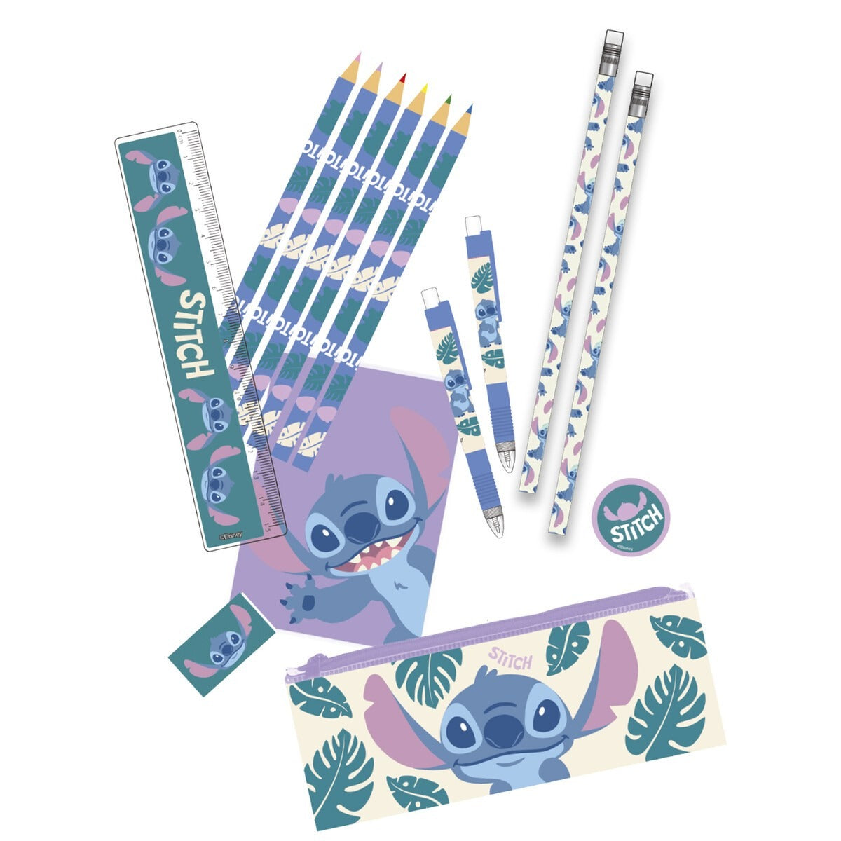 Ученически комлект Stitch, 14 части