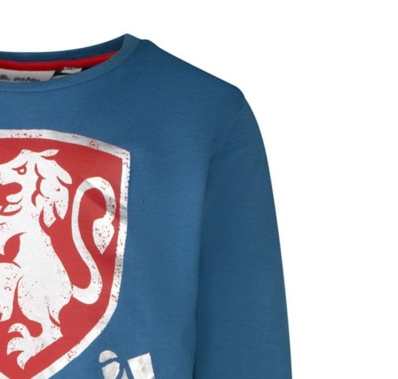 Блуза с дълъг ръкав Harry Potter Gryffindor Blue, размер 116