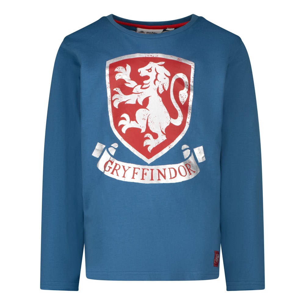Блуза с дълъг ръкав Harry Potter Gryffindor Blue, размер 152