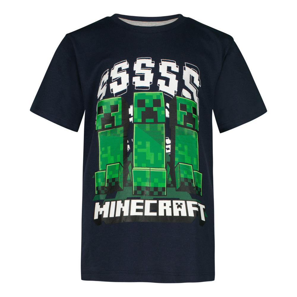 Тениска Minecraft Navy, размер 128