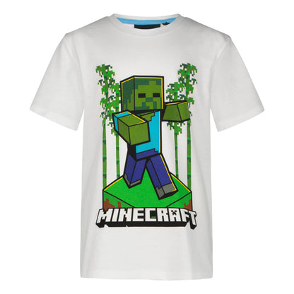 Тениска Minecraft White 2022, размер 128