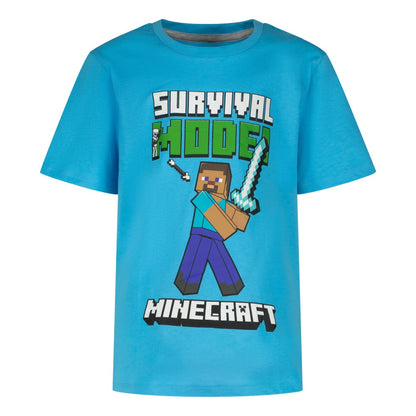 Тениска Minecraft Survival mode, размер 152