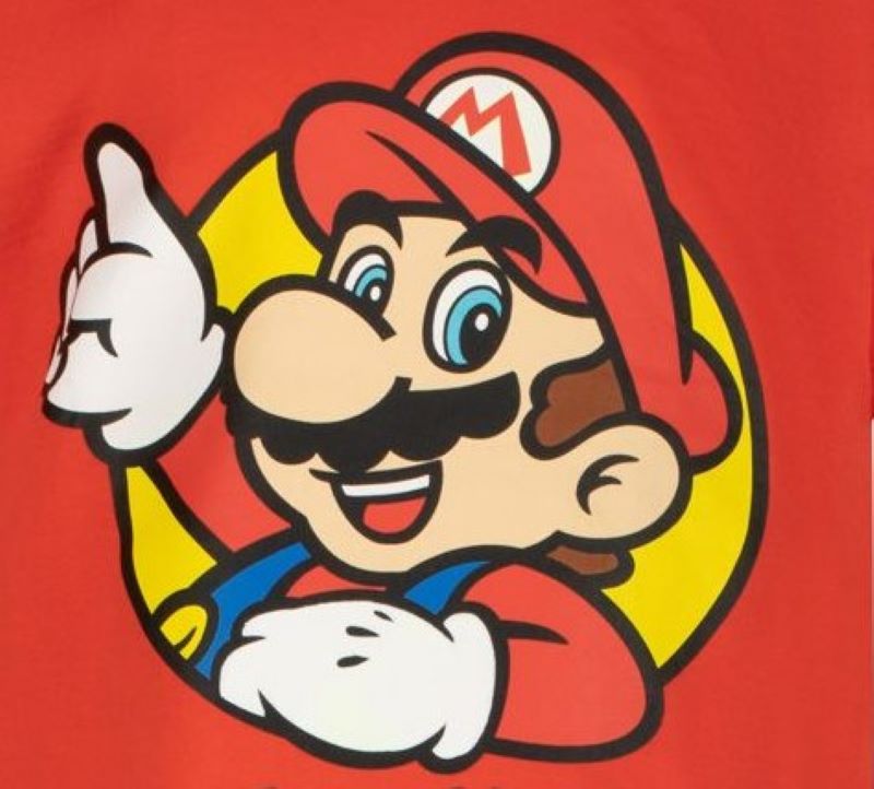 Тениска Super Mario Red Smiled, размер 140