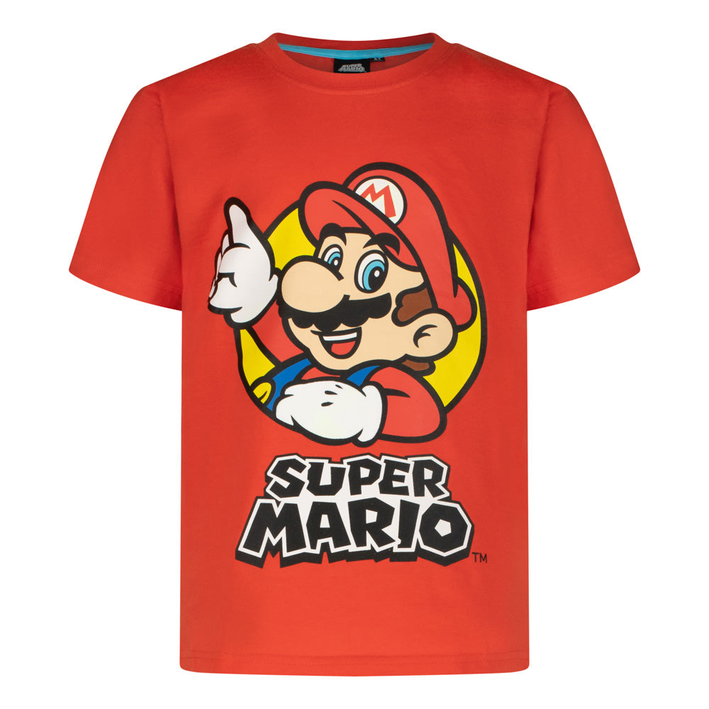 Тениска Super Mario Red Smiled, размер 128