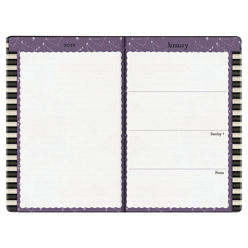 Джобен дневник за 2023 г Santoro Gorjuss Zodiac Flaming Heart