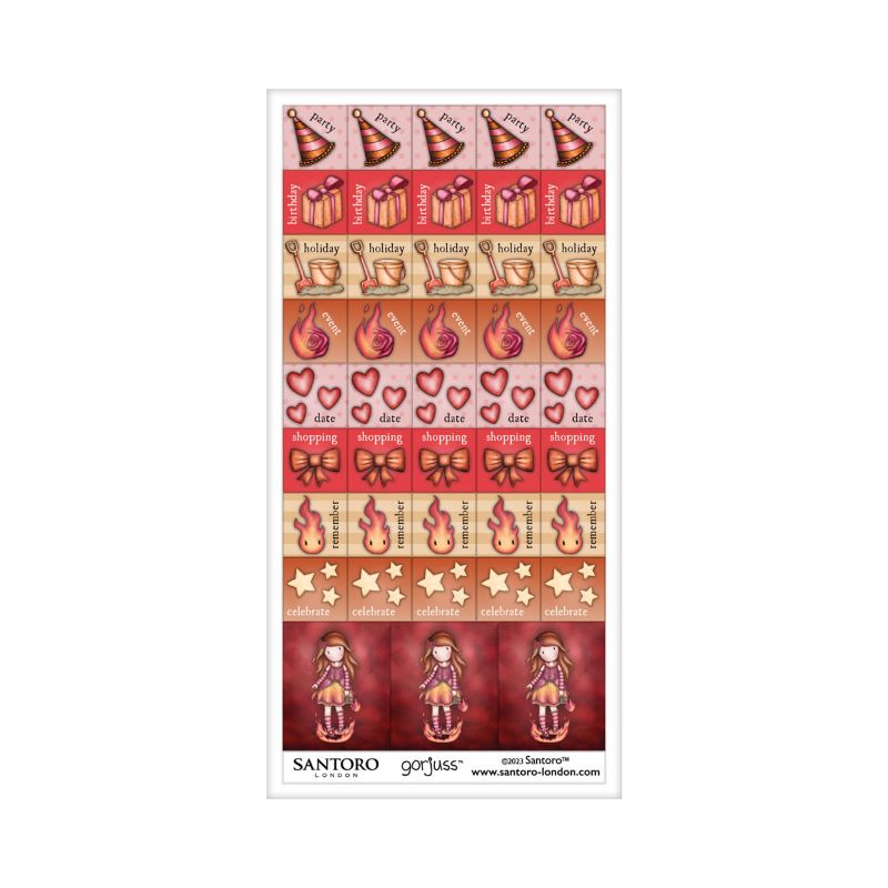 Джобен планер за 2024 г Santoro Gorjuss Elements - Fire In My Heart