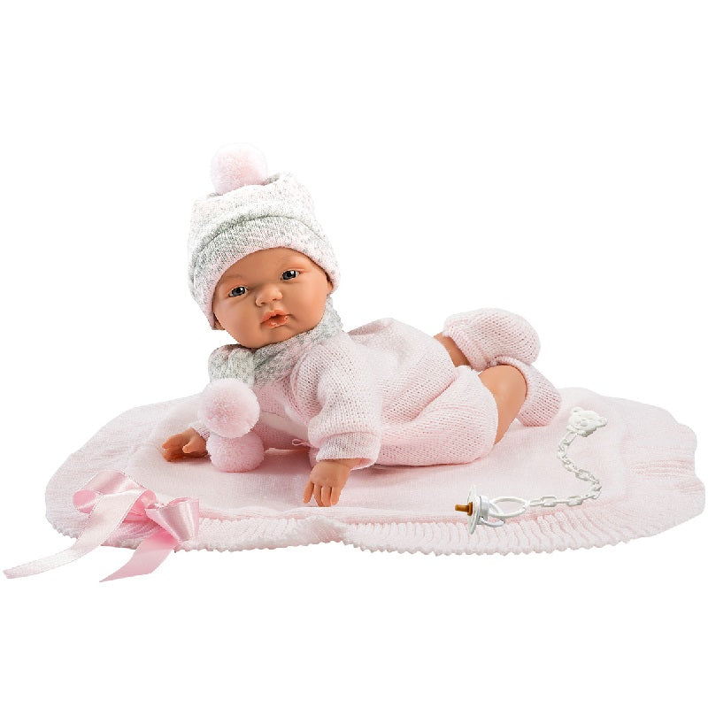 Кукла Llorens Joelle с шал, плачеща 38 см