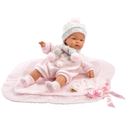 Кукла Llorens Joelle с шал, плачеща 38 см