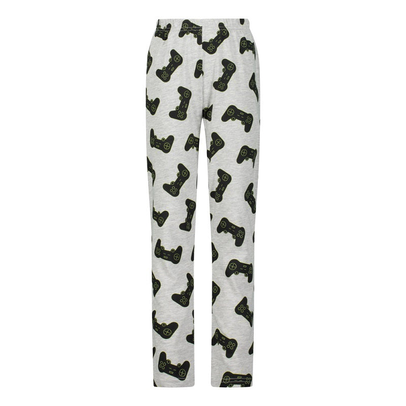 Пижама Gamer черна с дълъг ръкав и панталон, размер 140