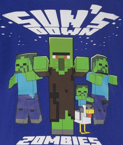 Тениска Minecraft Sun's down, размер 140