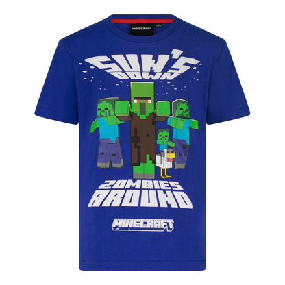 Тениска Minecraft Sun's down, размер 140