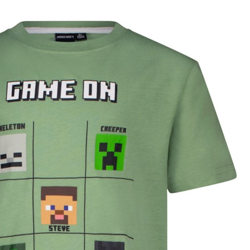 Тениска Minecraft Game On, размер128