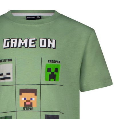 Тениска Minecraft Game On, размер 140