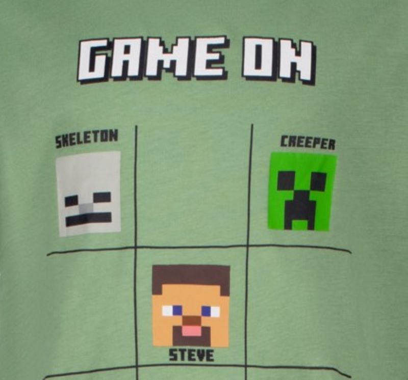 Тениска Minecraft Game On, размер 134