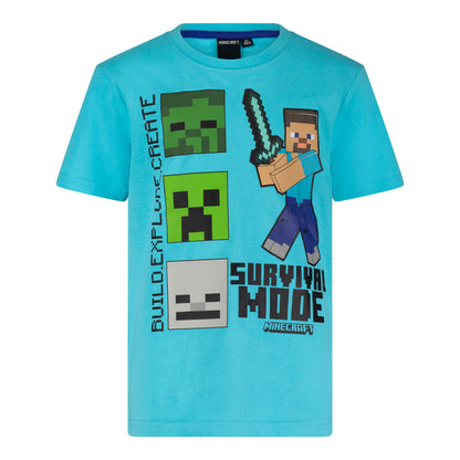 Тениска Minecraft Survive, размер 140