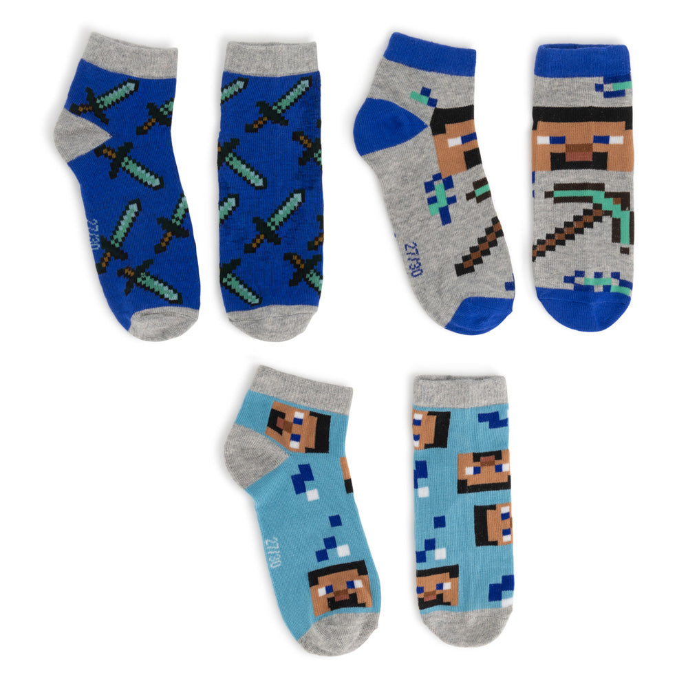 Чорапи Minecraft Steve, размер 31/34