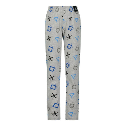 Пижама PlayStation черна с дълъг ръкав и панталон