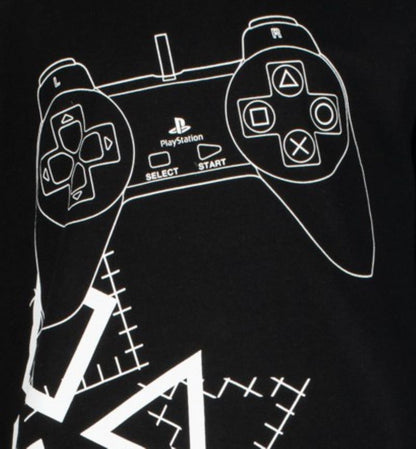 Блуза с дълъг ръкав PlayStation, Черна, размер 140