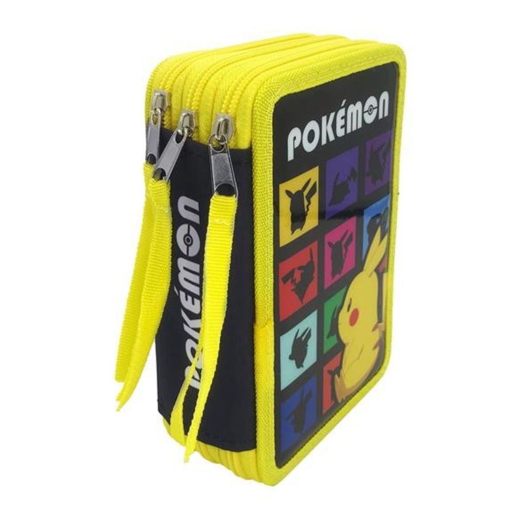 Несесер с 3 отделения и съдържание Pokemon