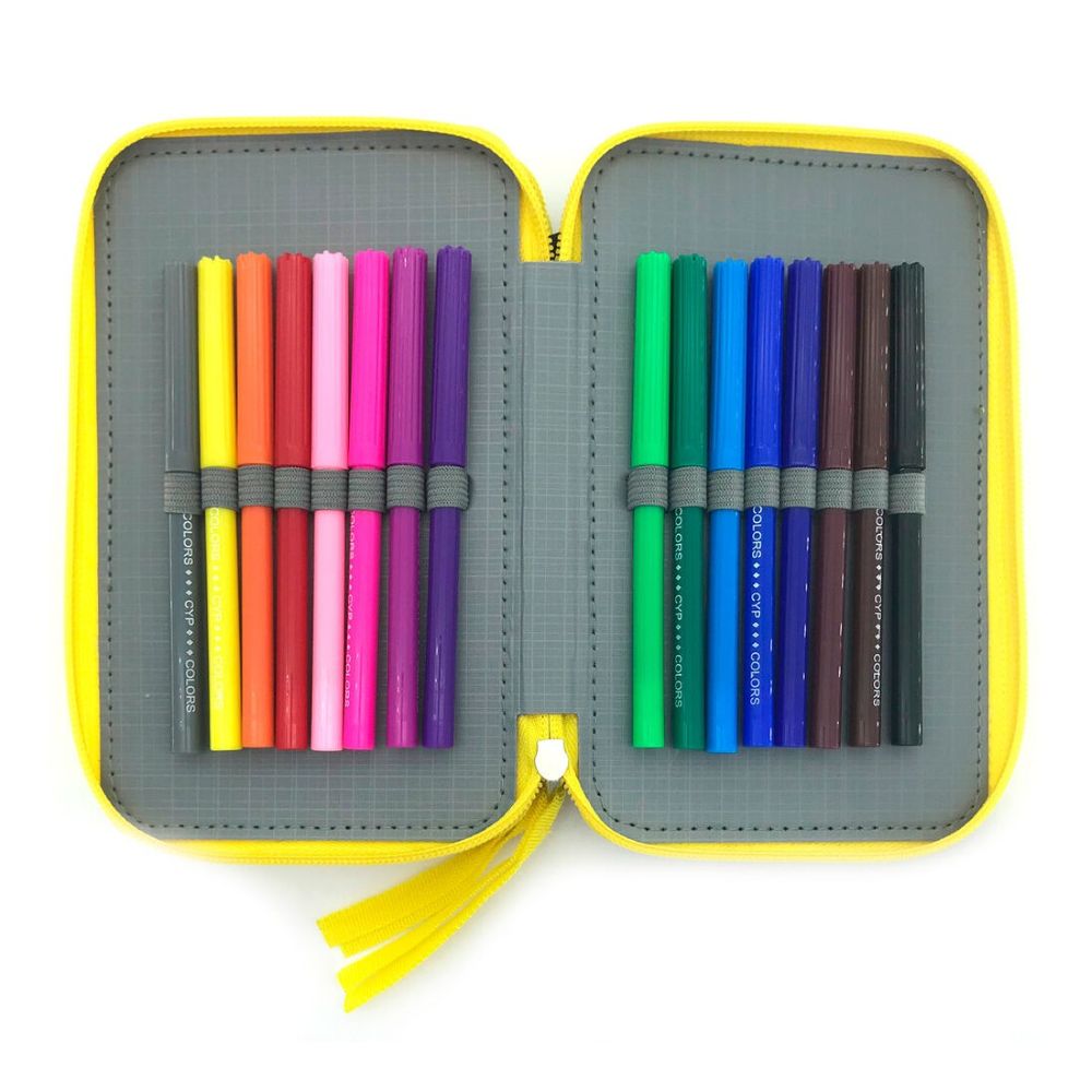 Несесер с 3 отделения и съдържание Pokemon