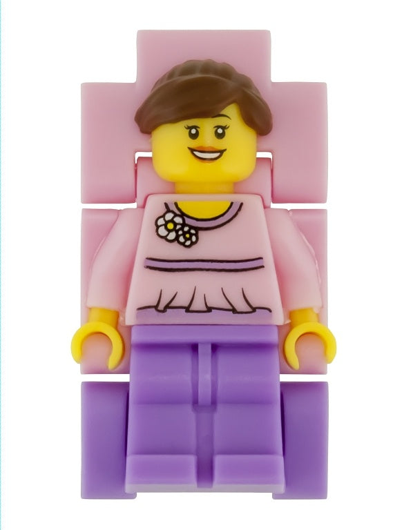 LEGO Classic розов детски часовник