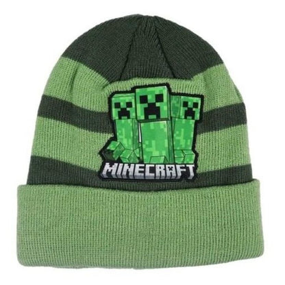 Зимна шапка Minecraft 3 Creepers, размер 56