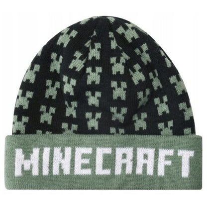 Зимна шапка Minecraft Creeper Faces, размер 56