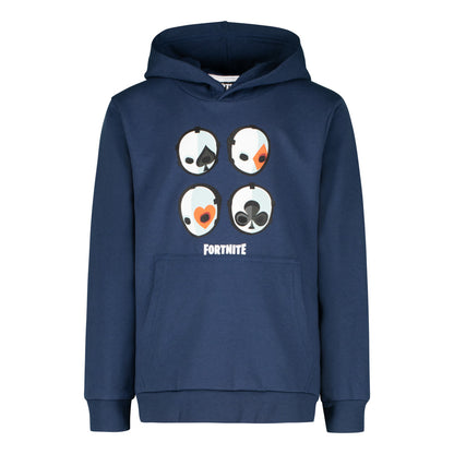Блуза с качулка Fortnite Blue, размер 164