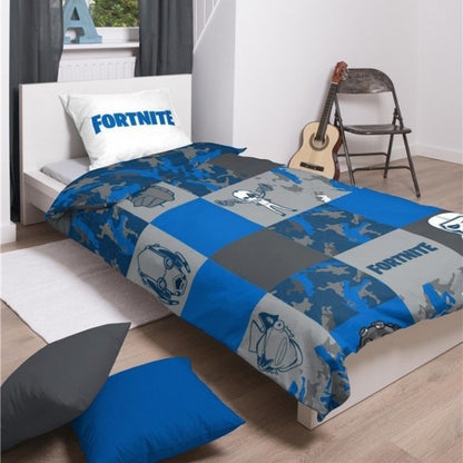 Детски спален комплект Fortnite Blue Faces