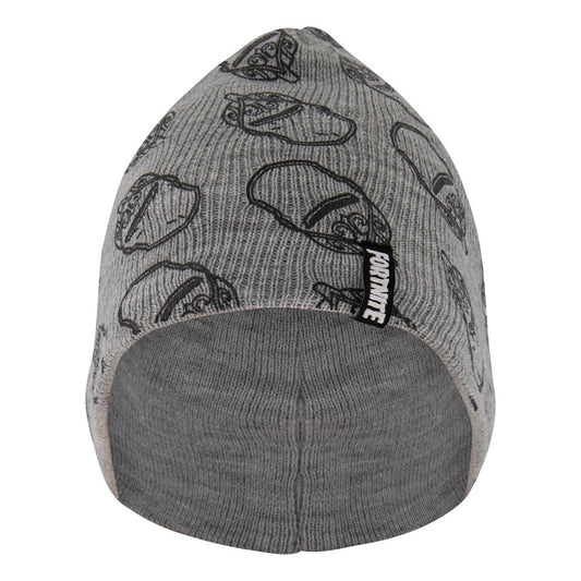 Зимна шапка Fortnite сива с шлемове