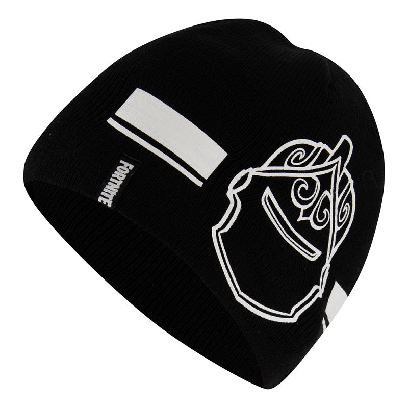 Зимна шапка Fortnite черна с шлем