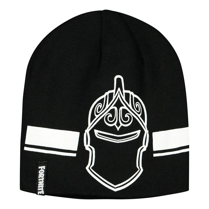 Зимна шапка Fortnite черна с шлем