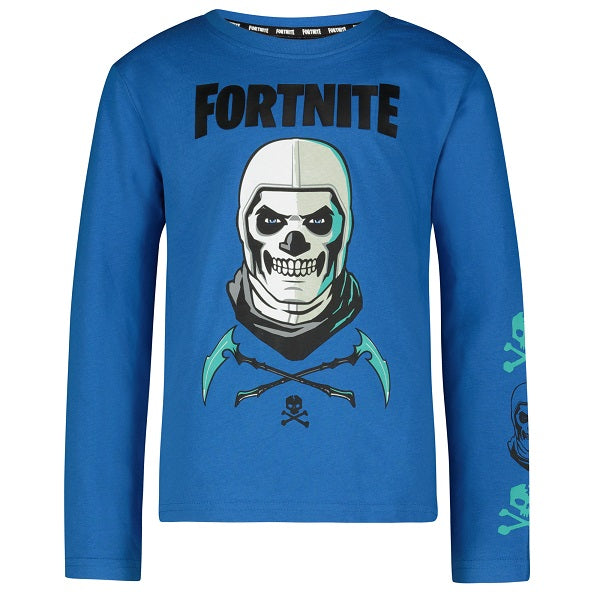 Блуза Fortnite Skull Trooper, Син, размер128