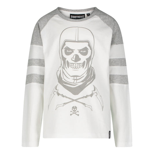 Блуза Fortnite Skull Trooper, Бял, размер 176