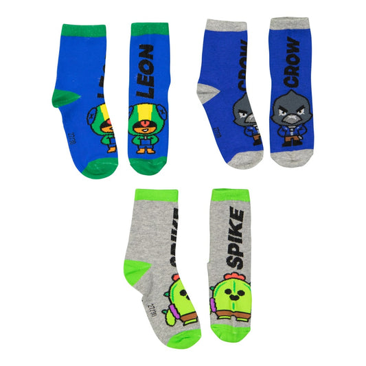 Чорапи Brawl Stars Blue 2022, размер 27-30